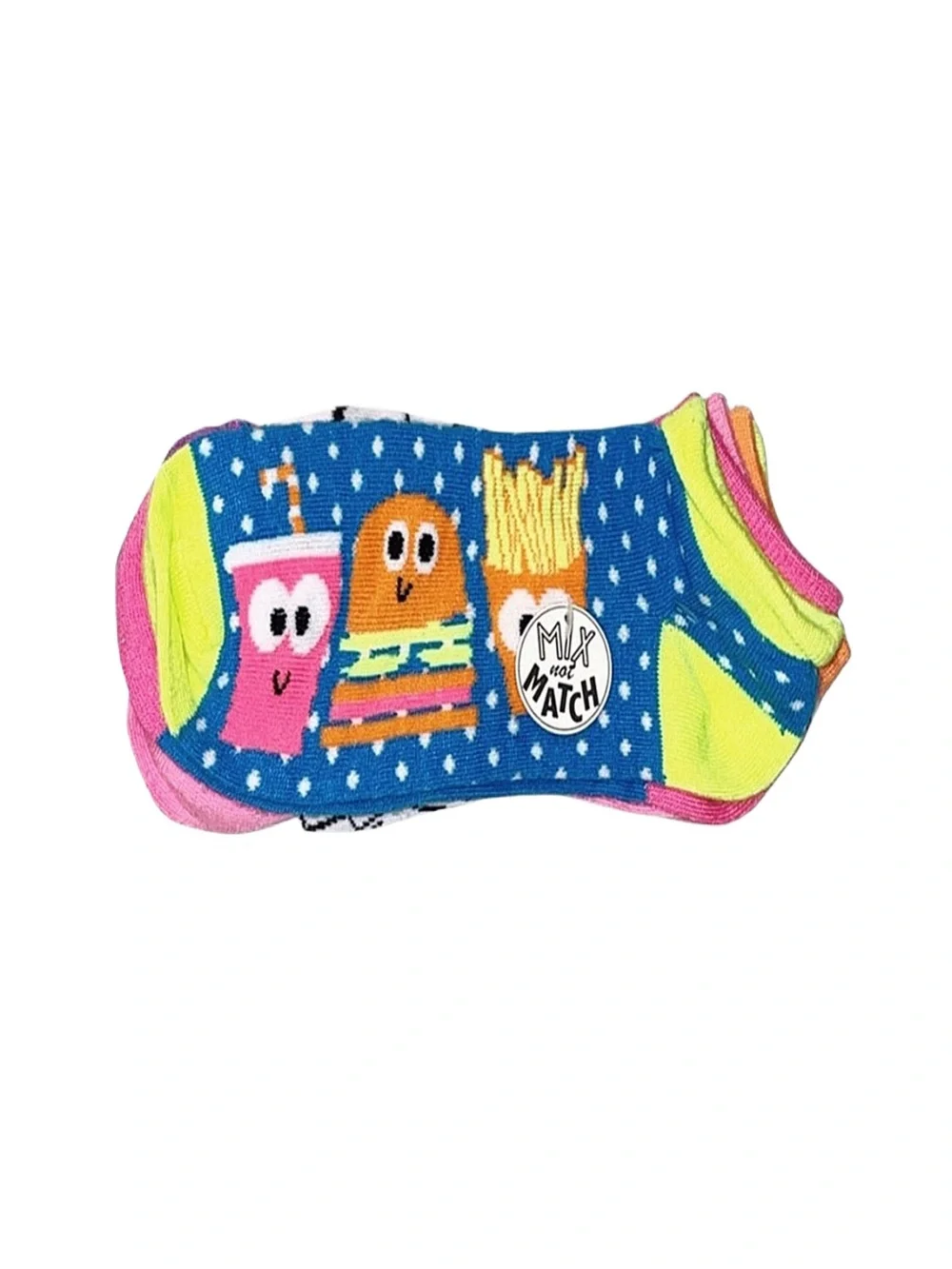 GIRL'S Mix Not Match Socks Size 9-11 Years New